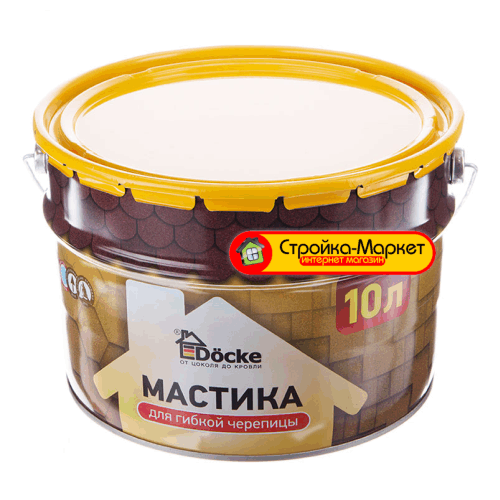 Мастика кровельная Docke 10л