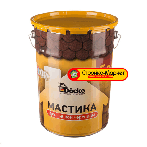 Мастика кровельная Docke 5л