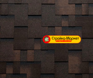 Битумная черепица Tegola Top Shingle (Футуро) — коричневая