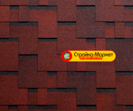 Битумная черепица Tegola Top Shingle (Футуро) — красная