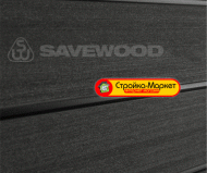 Заборный профиль Savewood Agger — Черный