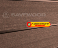 Заборный профиль Savewood Agger — Терракот