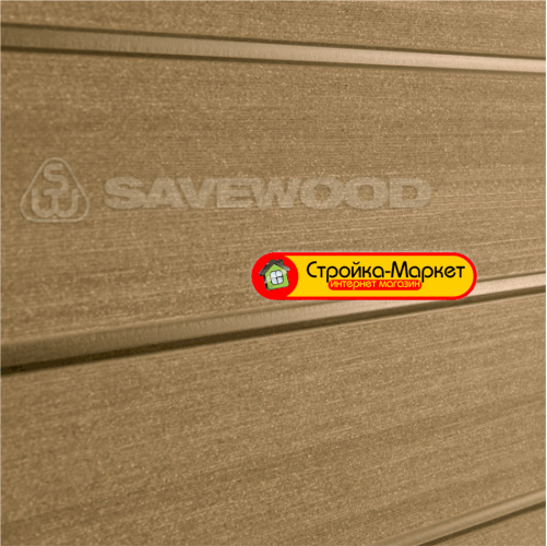 Заборный профиль Savewood Agger — Тик