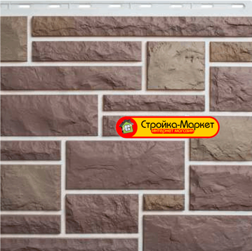 Фасадные панели Альта-профиль Камень Пражский — (цвет 03)