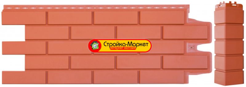 ФП Grand Line клинкерный кирпич стандарт терракотовая и угол