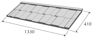 Композитная черепица Metrotile MetroViksen