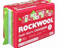 ROCKWOOL ЛАЙТ БАТТС СКАНДИК, утеплитель, теплоизоляционная плита