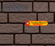 Сайдинг-панели под кирпич Foundry, Brick Collection, 882 Мокка