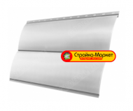 Металлический сайдинг GRAND LINE Блок-хаус 0.5 Satin RAL 9003