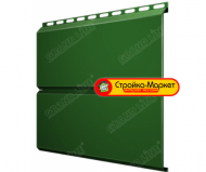 Металлический сайдинг GRAND LINE Экобрус 0.5 Satin RAL 6002