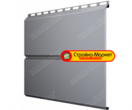 Металлический сайдинг GRAND LINE Экобрус 0.5 Satin RAL 9006