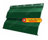 Металлический сайдинг GRAND LINE Корабельная Доска 0.45 PE RAL 6005