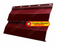 Металлический сайдинг GRAND LINE Корабельная Доска 0.5 Satin RAL 3005