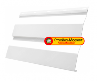 Металлический сайдинг GRAND LINE Корабельная Доска 0.5 Satin RAL 9003