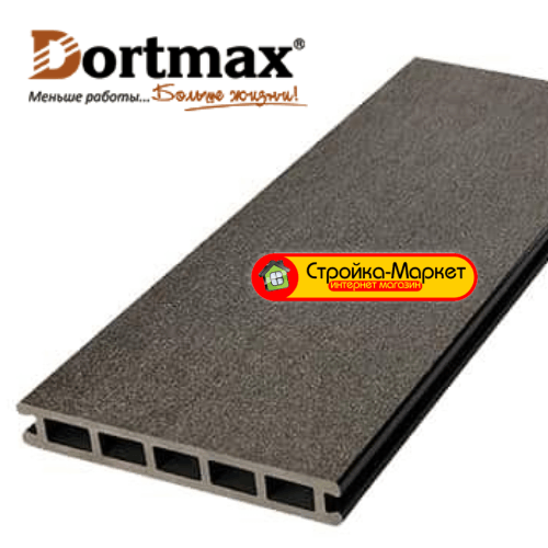 Террасная доска Dortmax — SOUL Черный