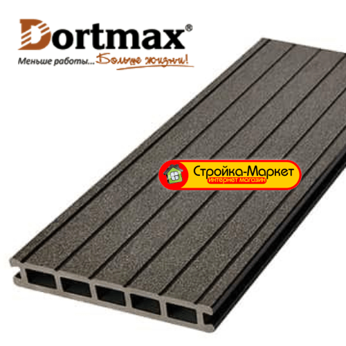 Террасная доска Dortmax — SOUL PLUS, Черный