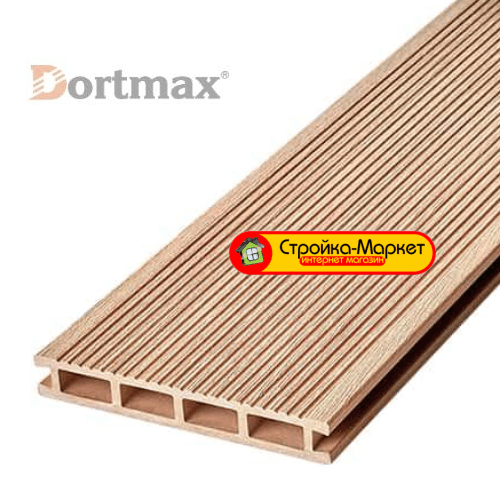 Террасная доска Dortmax — VELVET STANDART Натуральный