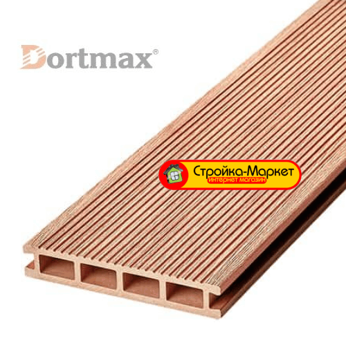 Террасная доска Dortmax — VELVET STANDART Терракот